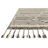 Loloi Rugs Iman 2'0" x 3'0" Ivory / Charcoal Rug