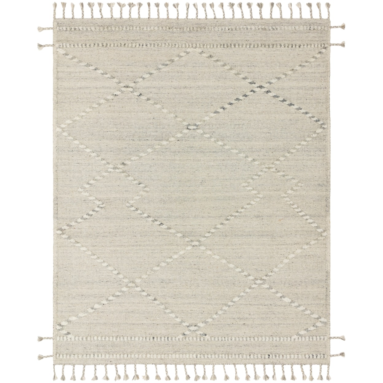 Reeds Rugs Iman 4'0" x 6'0" Ivory / Lt. Grey Rug