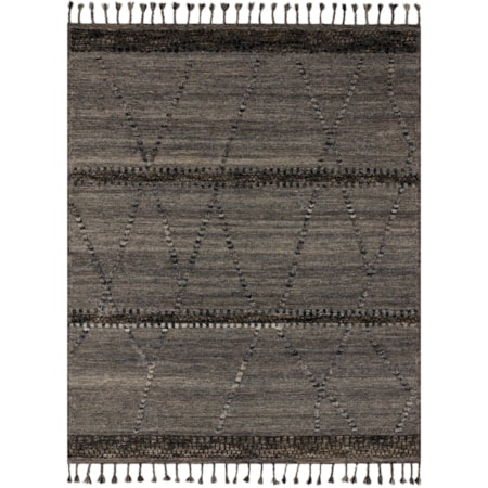 1'6" x 1'6"  Grey / Multi Rug