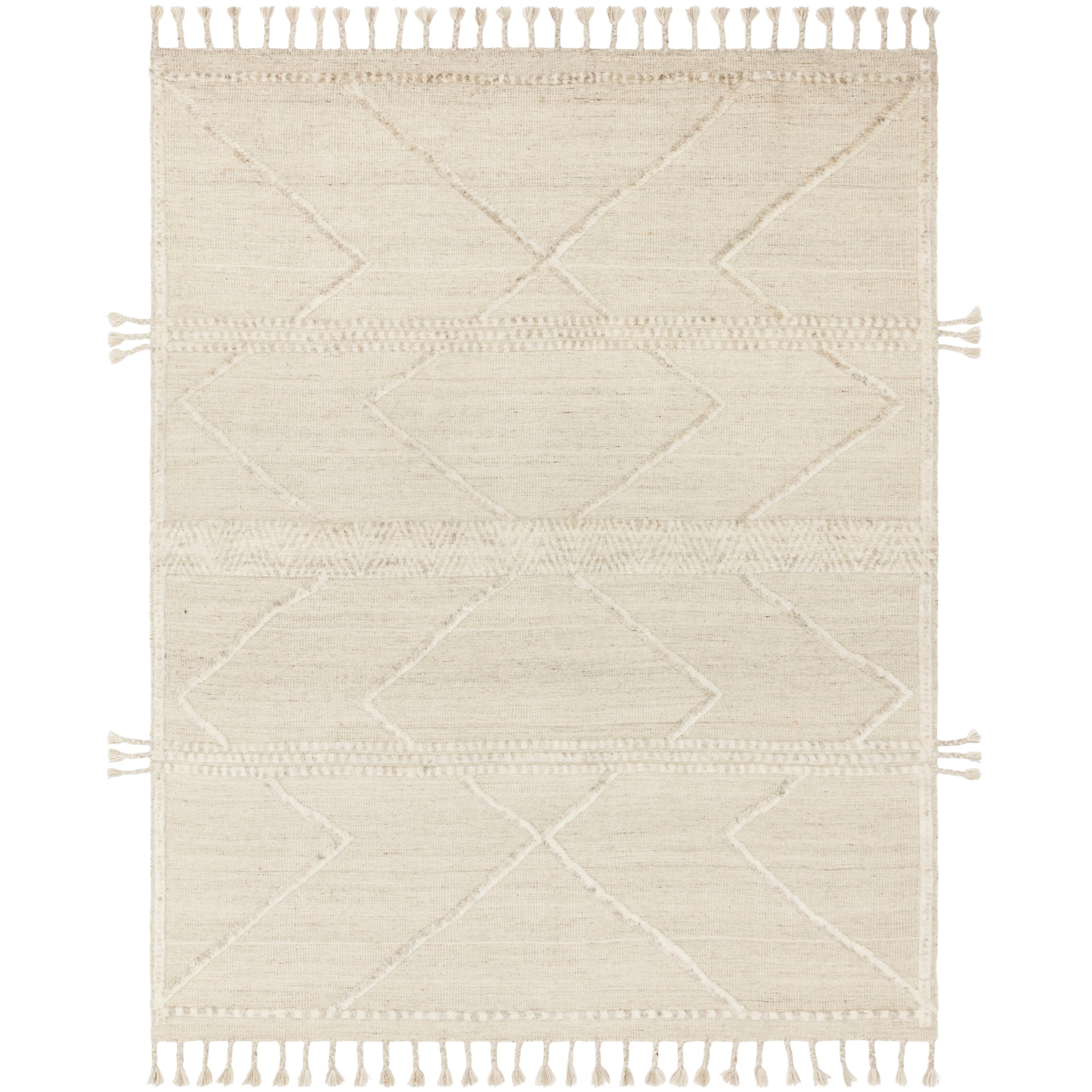 Loloi Rugs Iman 4'0" x 6'0" Beige / Ivory Rug