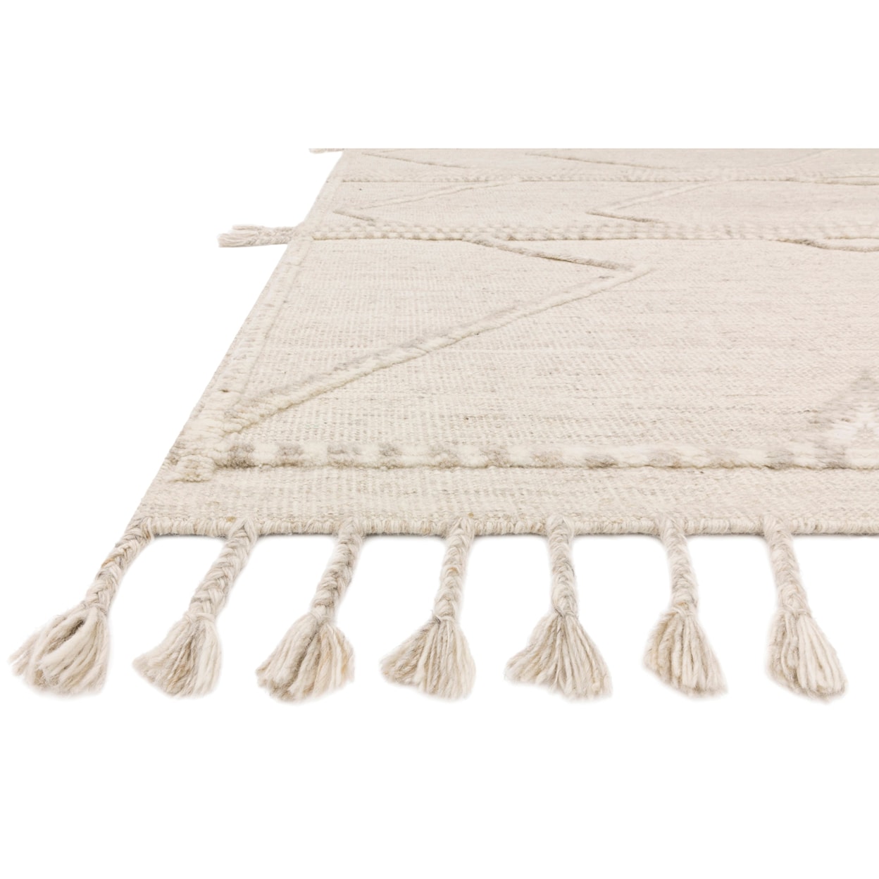 Reeds Rugs Iman 4'0" x 6'0" Beige / Ivory Rug