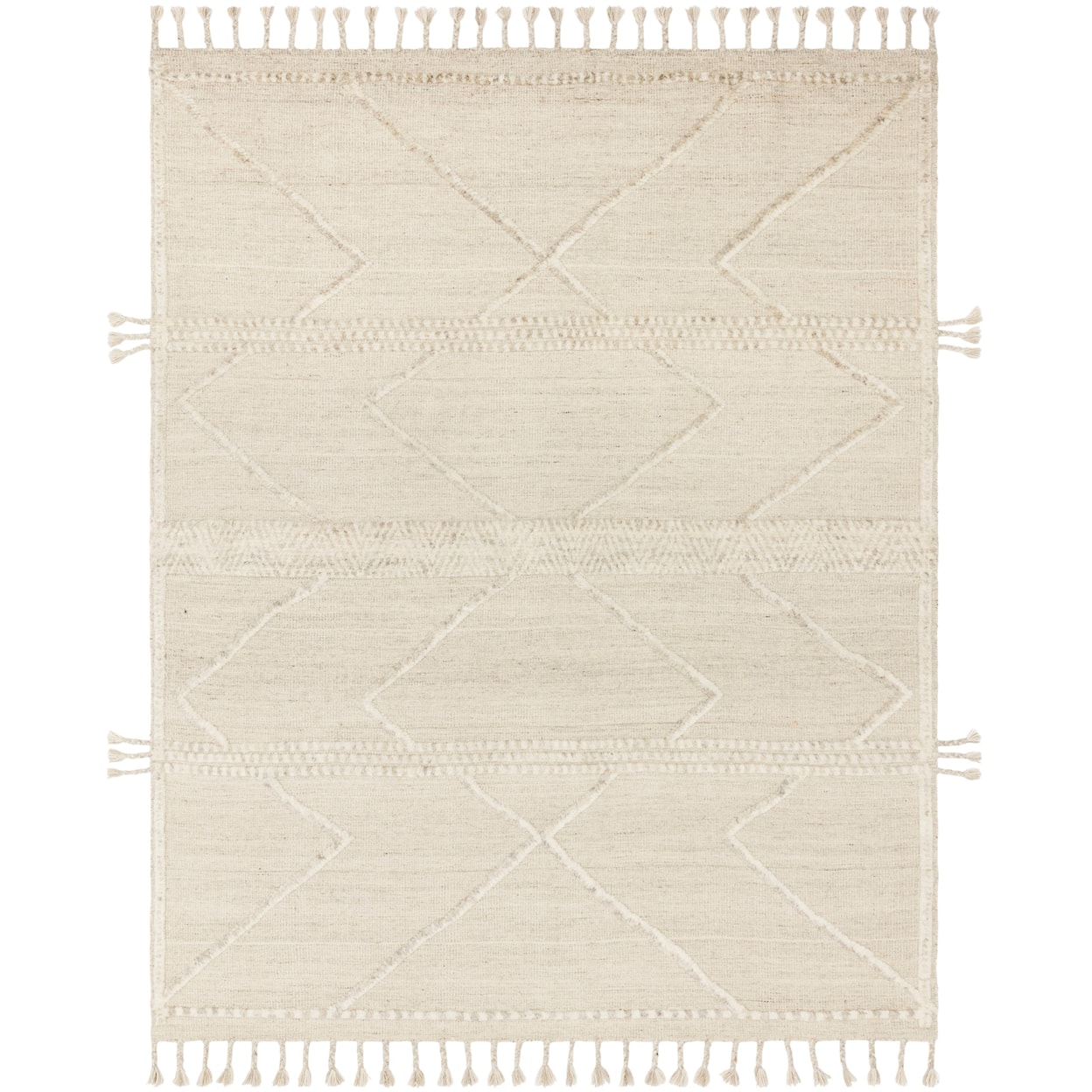 Loloi Rugs Iman 5'6" x 8'6" Beige / Ivory Rug