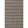 Reeds Rugs Isle 1'6" x 1'6"  Black / Grey Rug