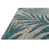 Loloi Rugs Isle 1'6" x 1'6"  Grey / Aqua Rug