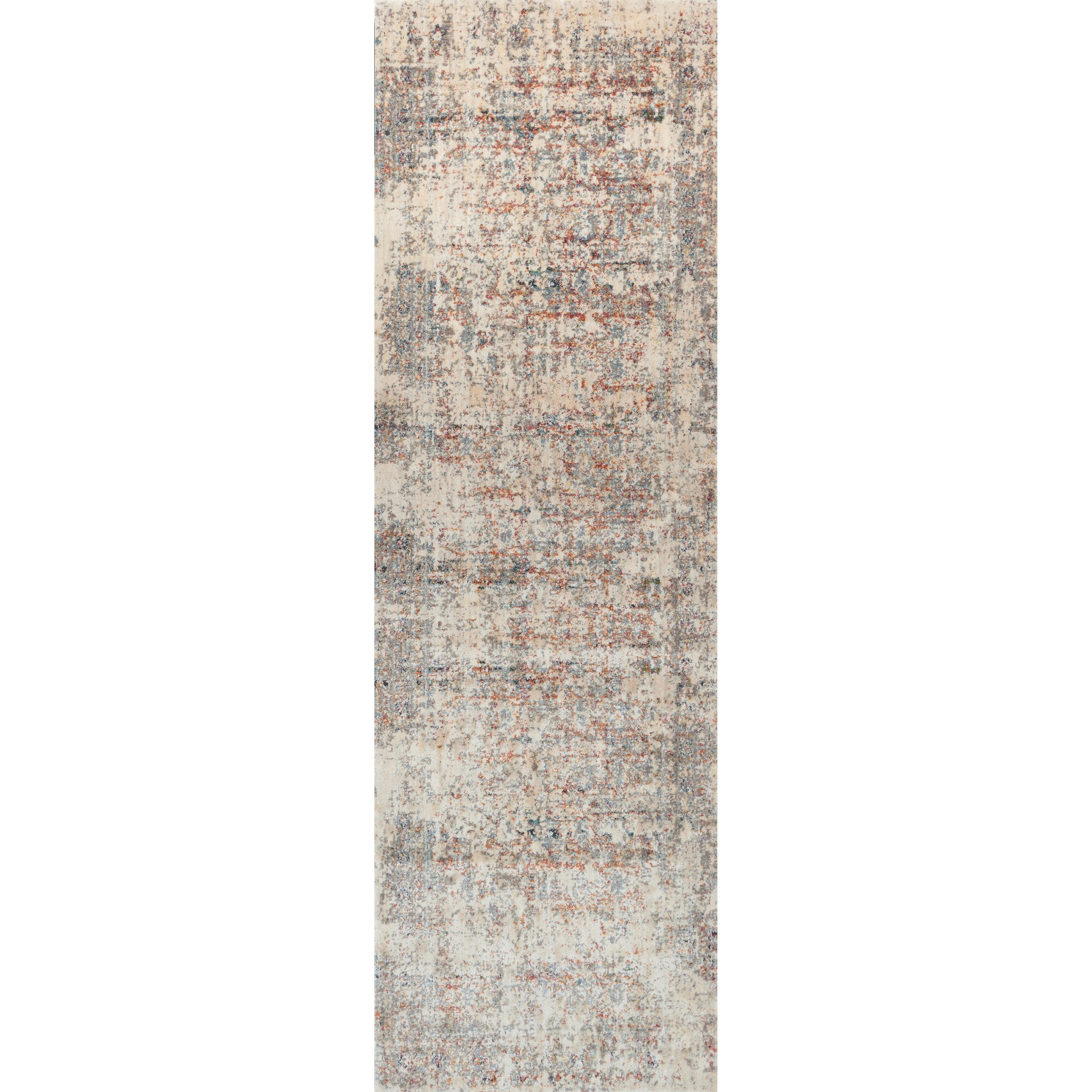 Loloi Rugs Javari 1'6" x 1'6"  Ivory / Granite Rug