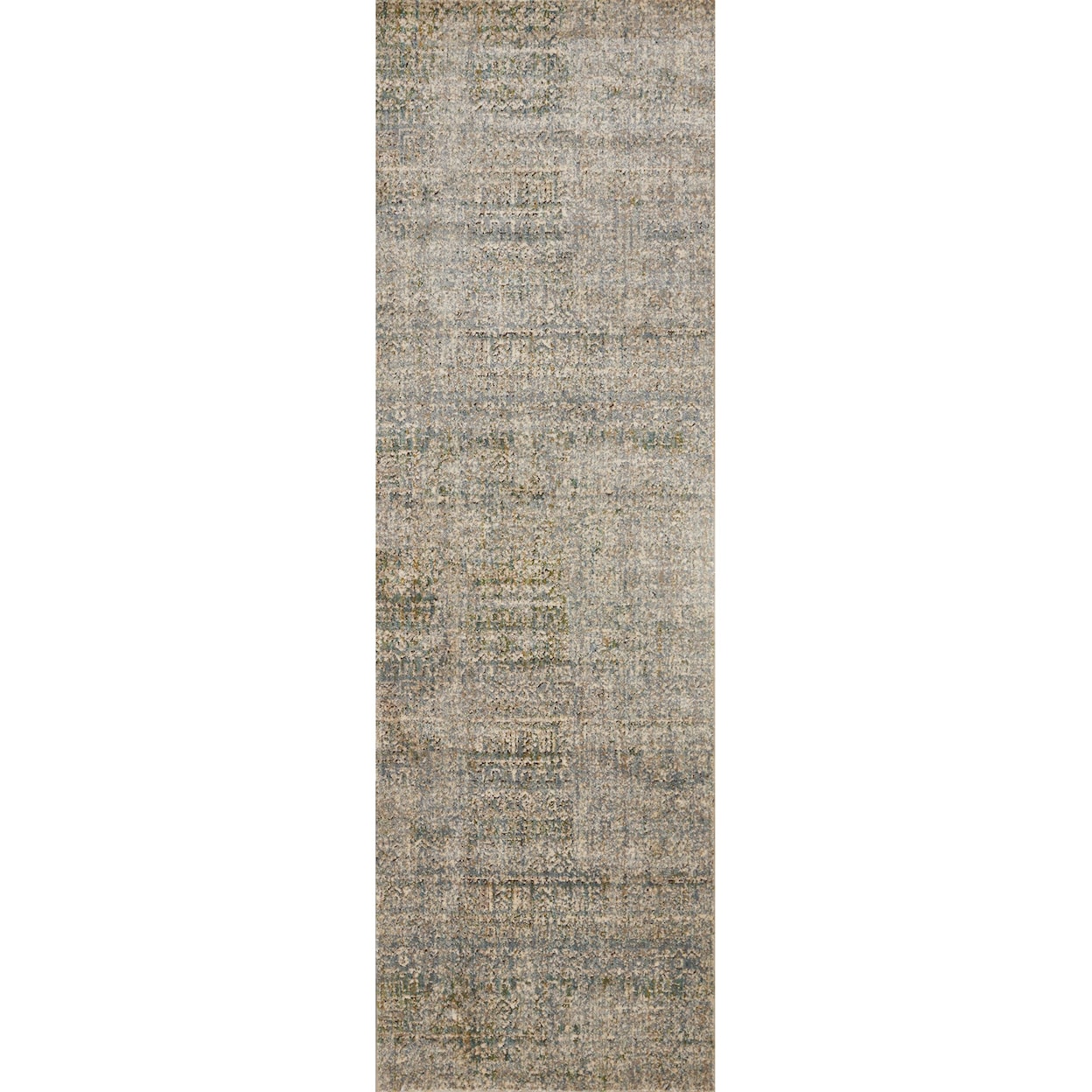 Reeds Rugs Javari 1'6" x 1'6"  Ivory / Sea Rug