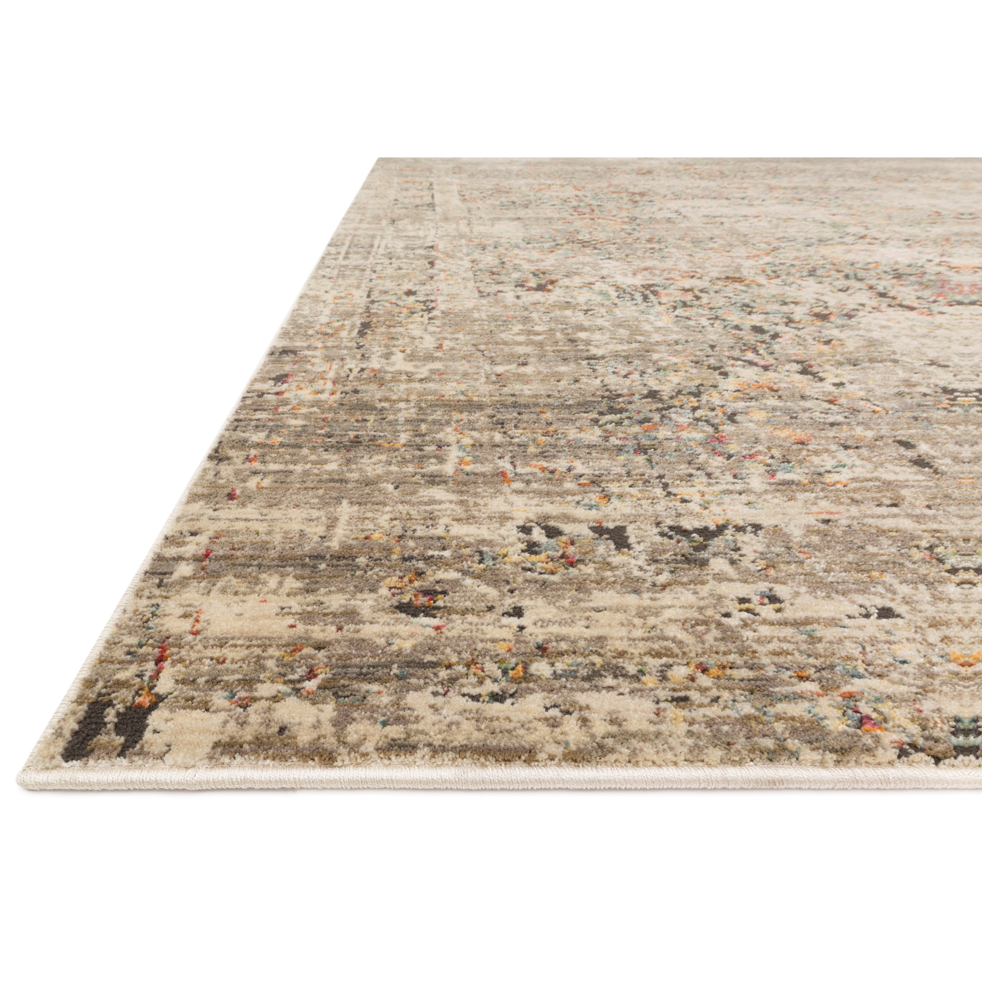 5'3" x 7'4" Grey / Multi Rug