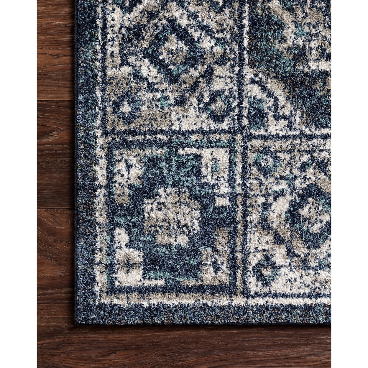 Loloi Rugs Joaquin 5'3" x 7'8" Denim / Grey Rug