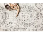 Loloi Rugs Joaquin 1'6" x 1'6" Ivory / Charcoal Rug