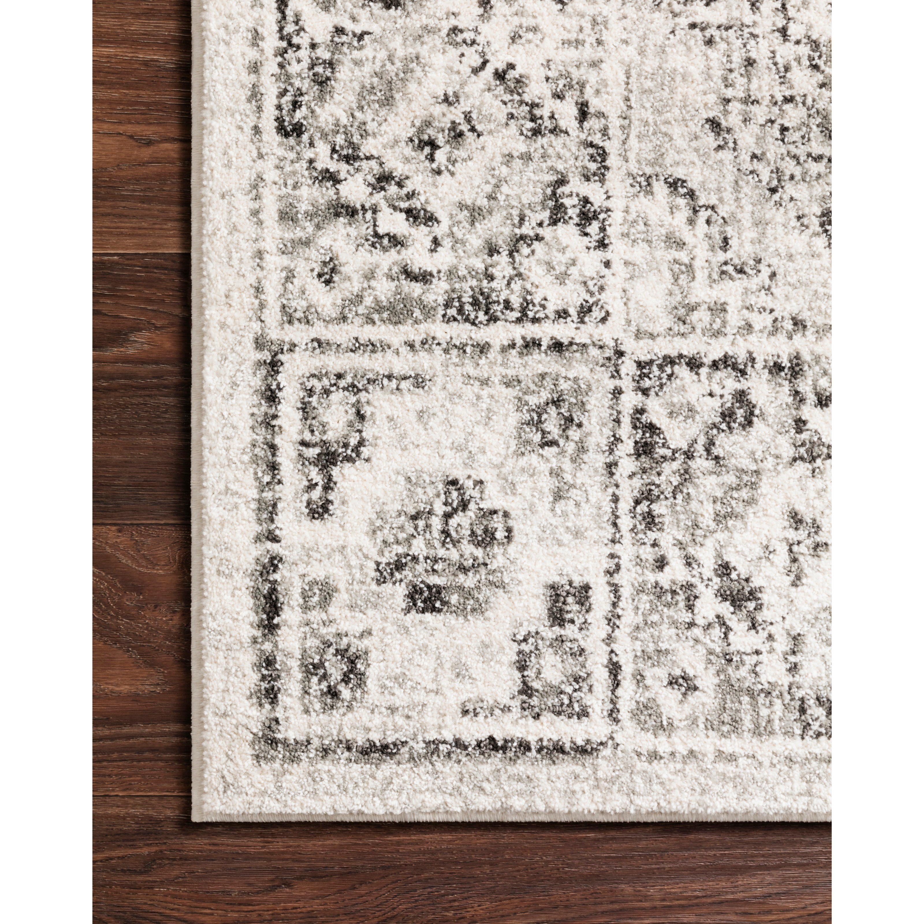 Loloi Rugs Joaquin 2'7" x 12'0" Ivory / Charcoal Rug