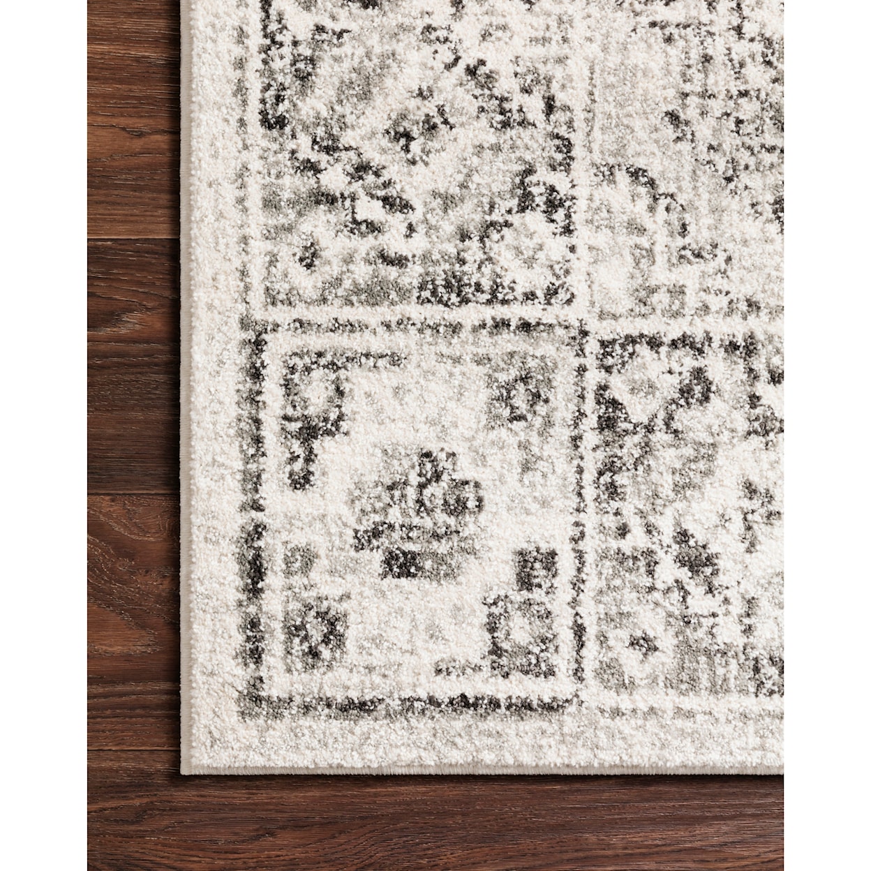 Reeds Rugs Joaquin 6'7" x 9'2" Ivory / Charcoal Rug
