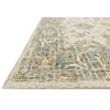 Loloi Rugs Julian 1'6" x 1'6"  Ivory / Spa Rug