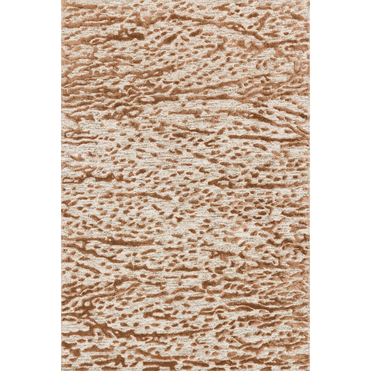 Reeds Rugs Juneau 1'6" x 1'6"  Oatmeal / Terracotta Rug