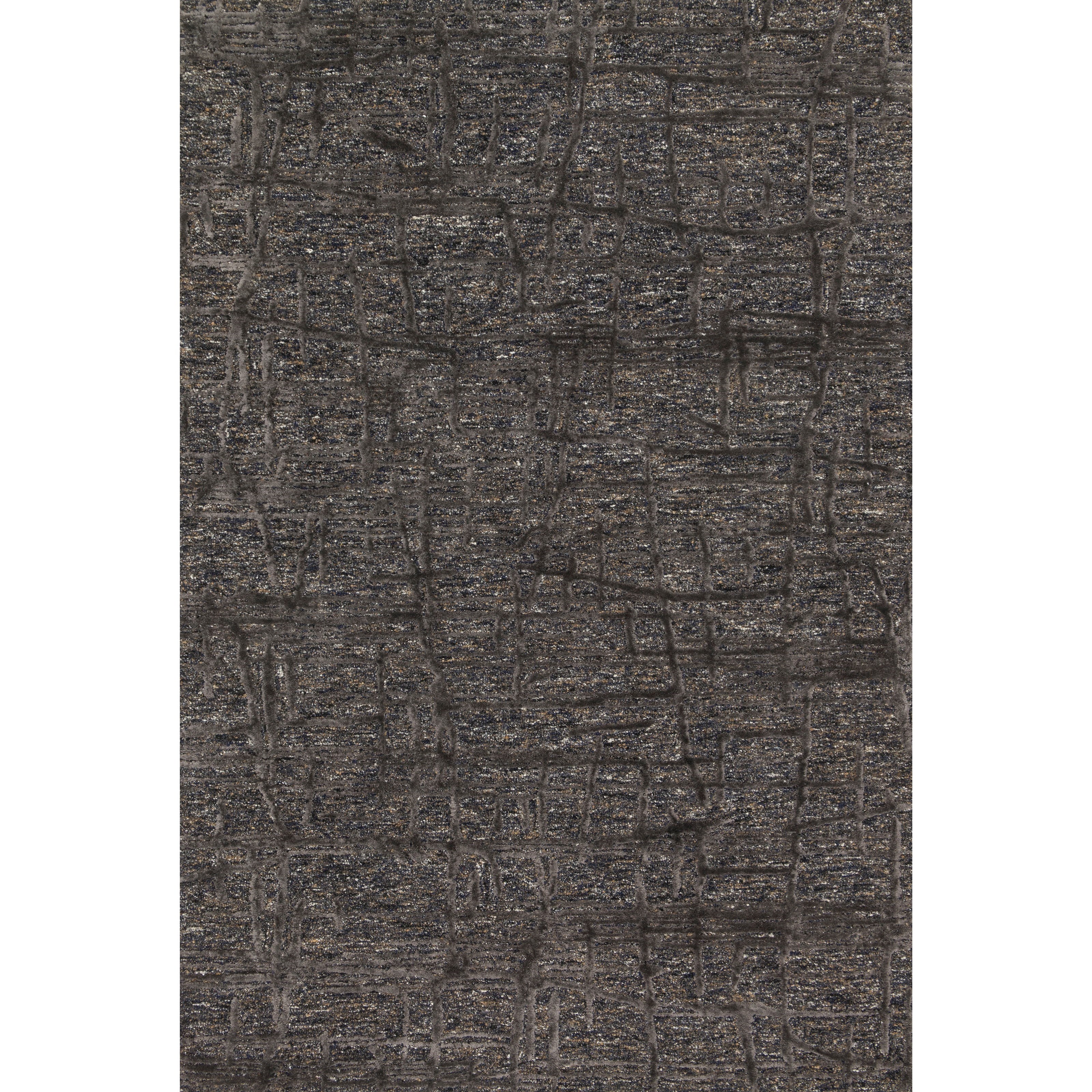 Loloi Rugs Juneau 1'6" x 1'6"  Charcoal / Charcoal Rug