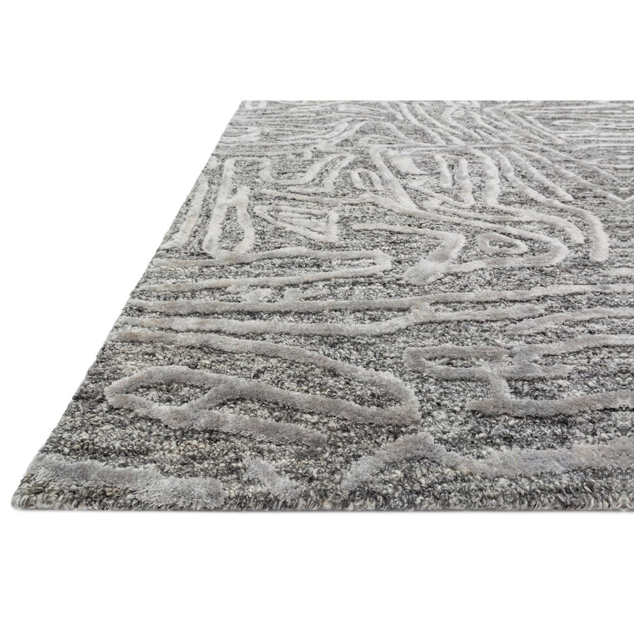 Reeds Rugs Juneau 7'9" x 9'9" Grey / Grey Rug