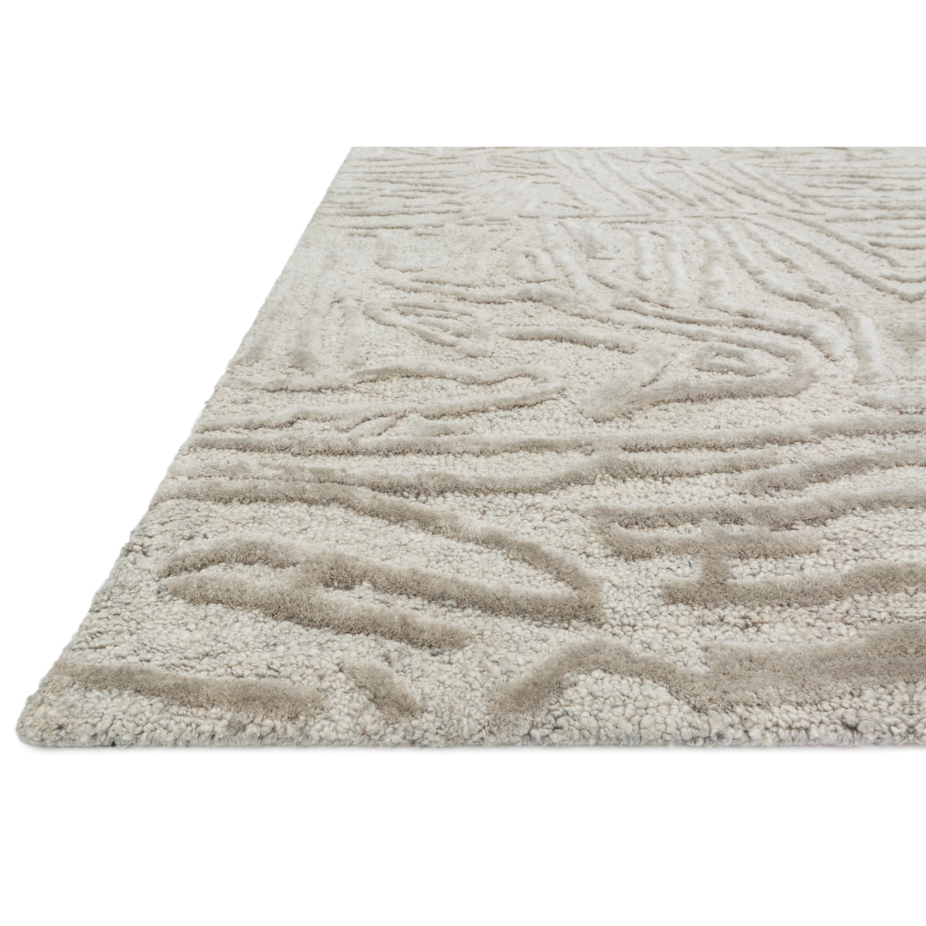 3'6" x 5'6" Silver / Silver Rug