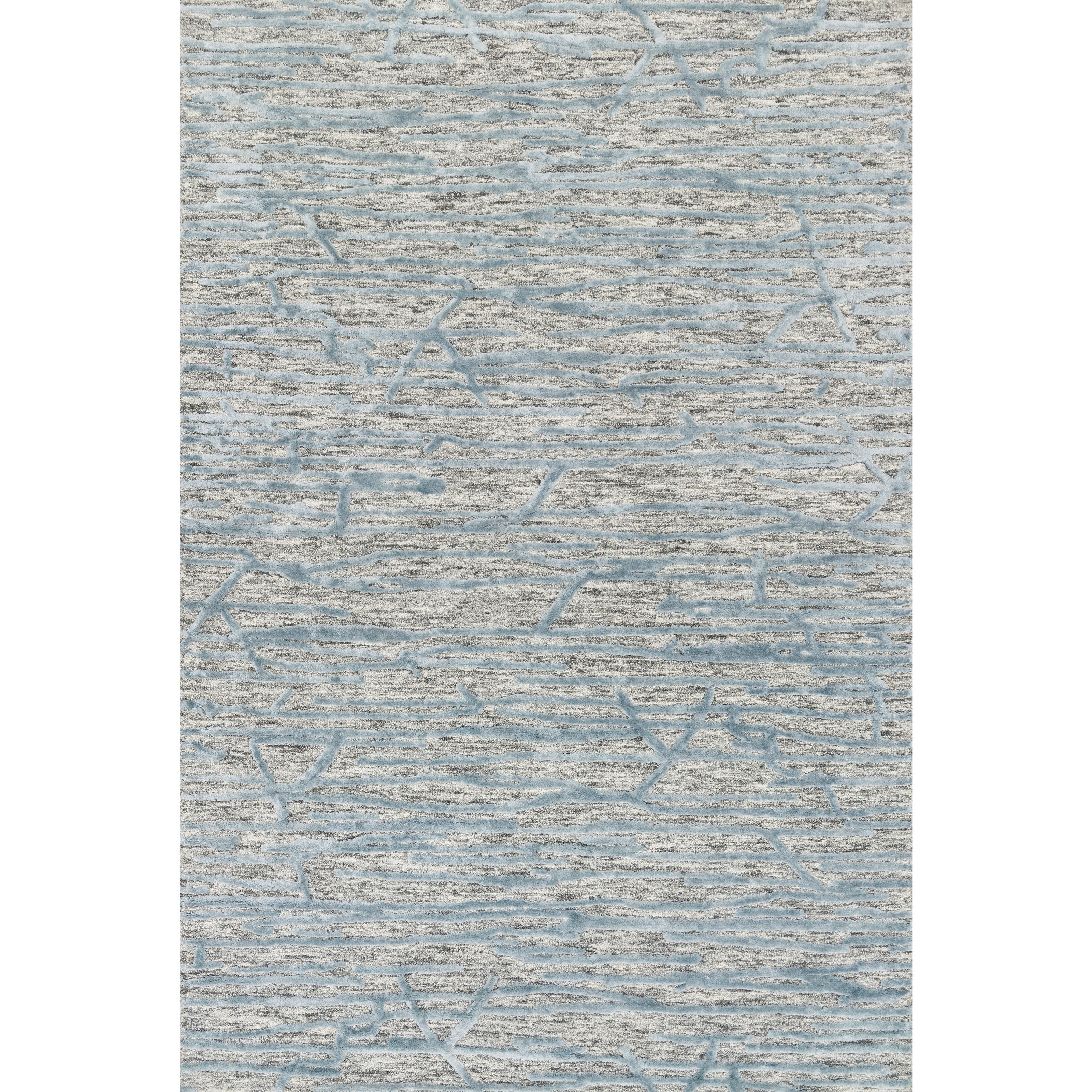 Loloi Rugs Juneau 1'6" x 1'6"  Grey / Blue Rug