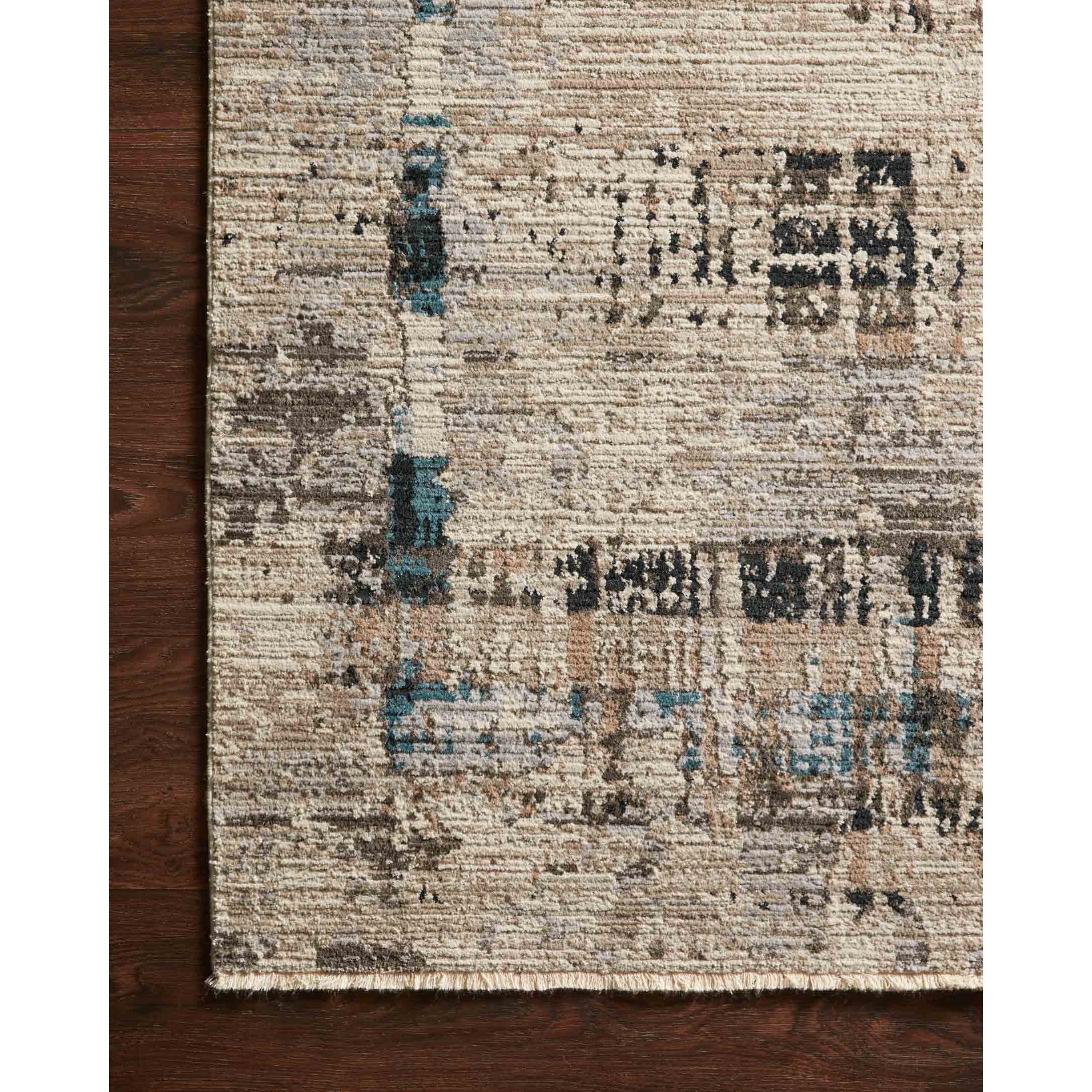 2'7" x 10'10" Granite / Slate Rug