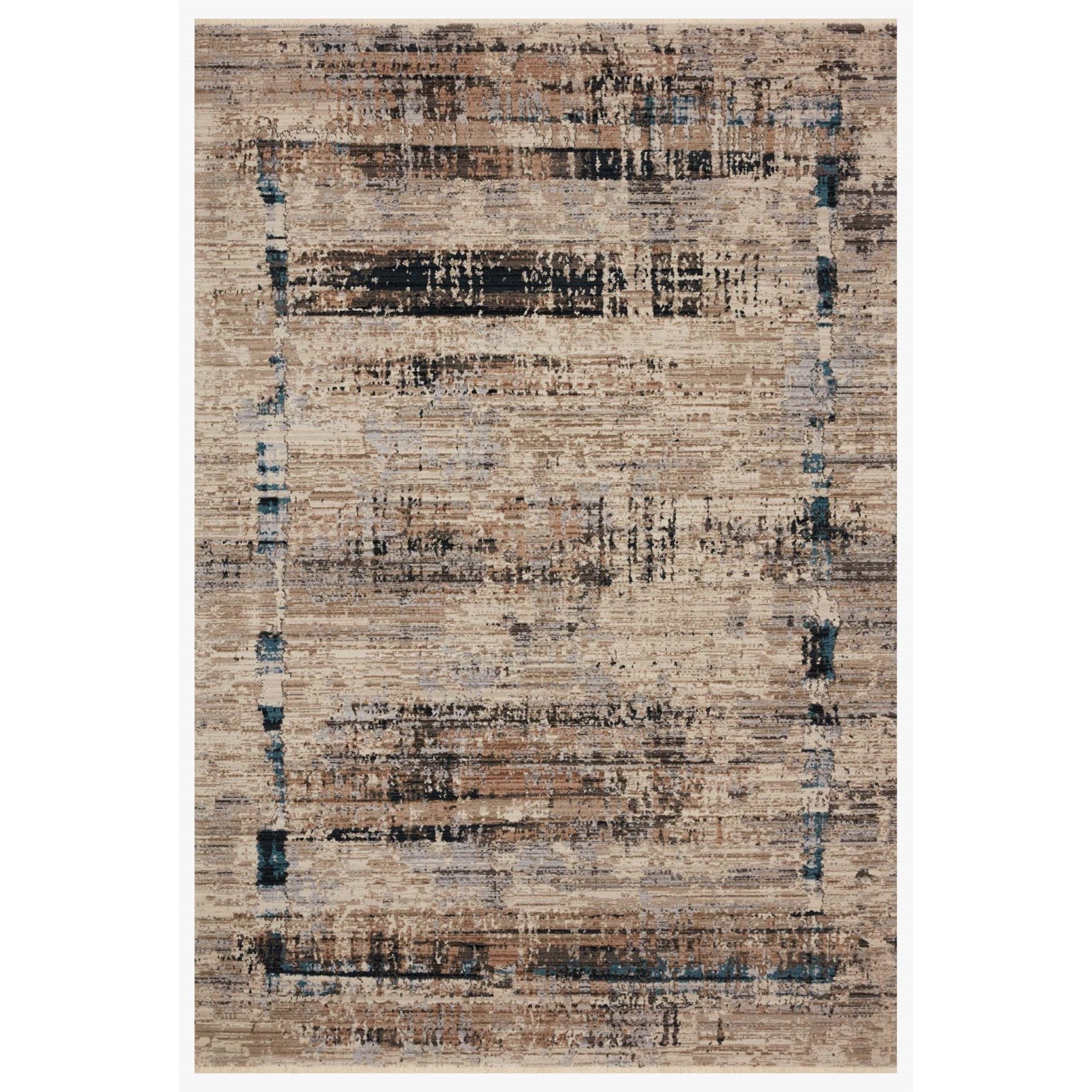 Loloi Rugs Leigh 6'7" x 9'6" Granite / Slate Rug