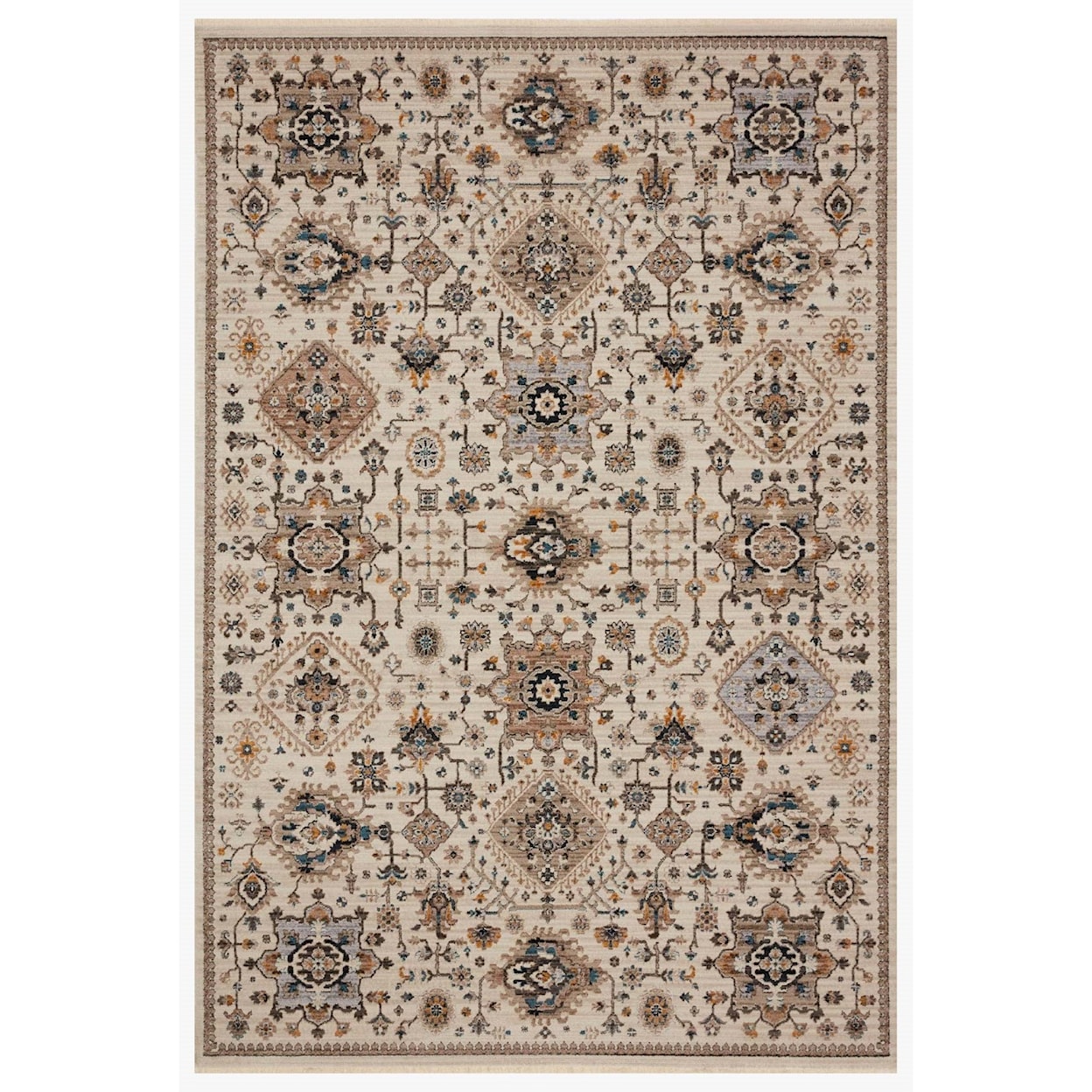 Reeds Rugs Leigh 9'6" x 13' Ivory / Taupe Rug