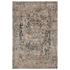 Reeds Rugs Leigh 18" x 18"  Charcoal / Taupe Rug