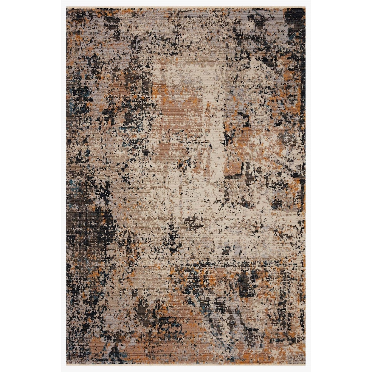 Loloi Rugs Leigh 4'0" x 5'5" Silver / Multi Rug