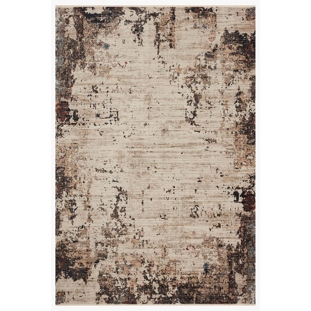 Reeds Rugs Leigh 2'7" x 7'8" Ivory / Charcoal Rug
