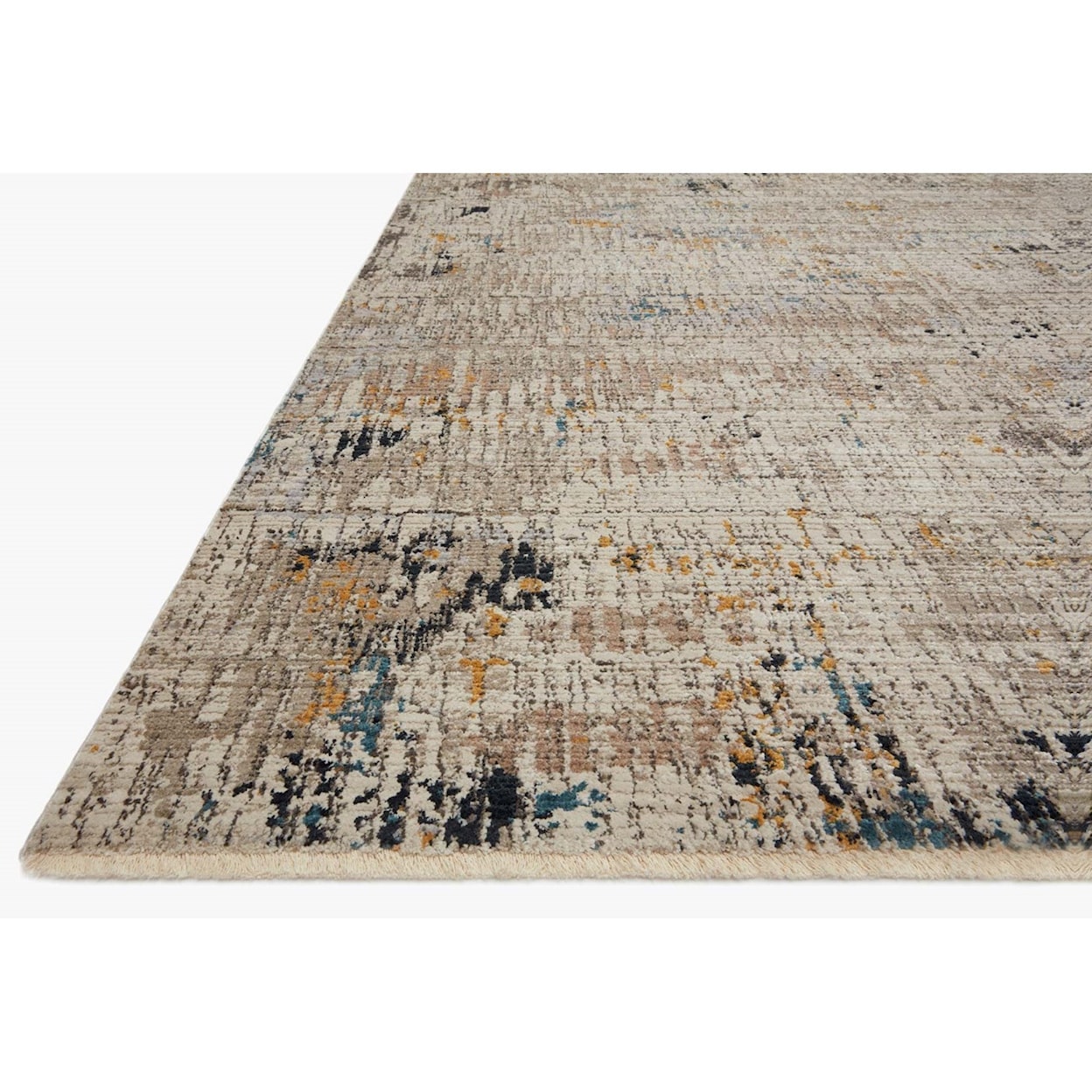 Loloi Rugs Leigh 5'3" x 7'6" Ivory / Granite Rug