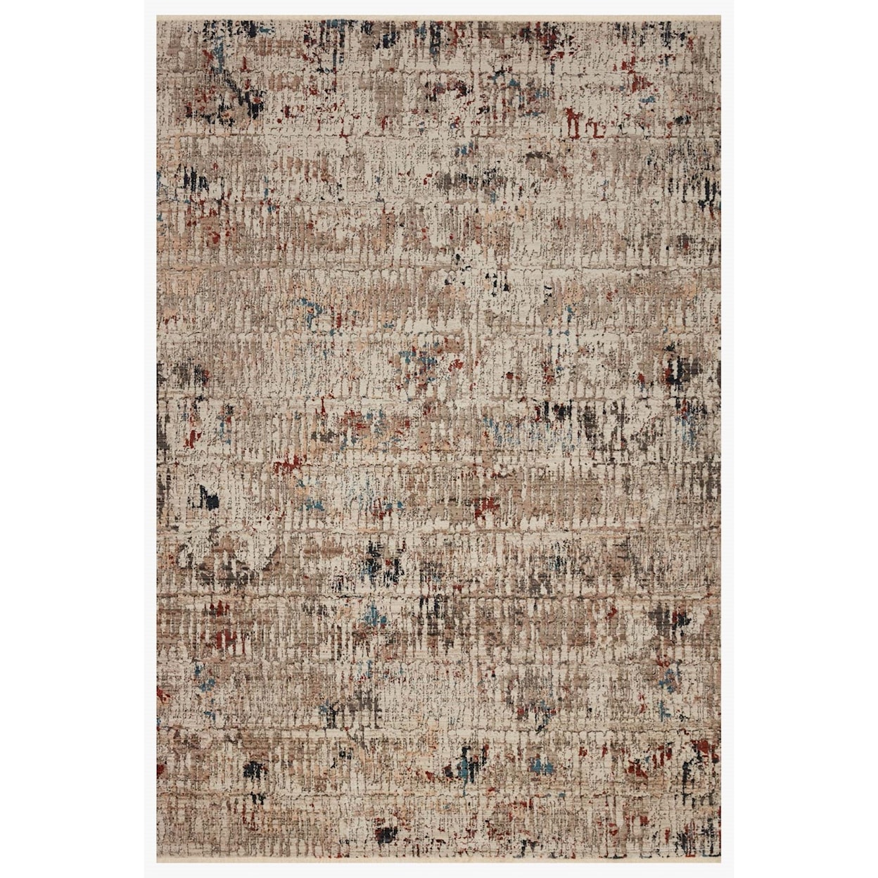 Loloi Rugs Leigh 4'0" x 5'5" Ivory / Multi Rug