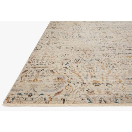 18" x 18"  Ivory / Straw Rug