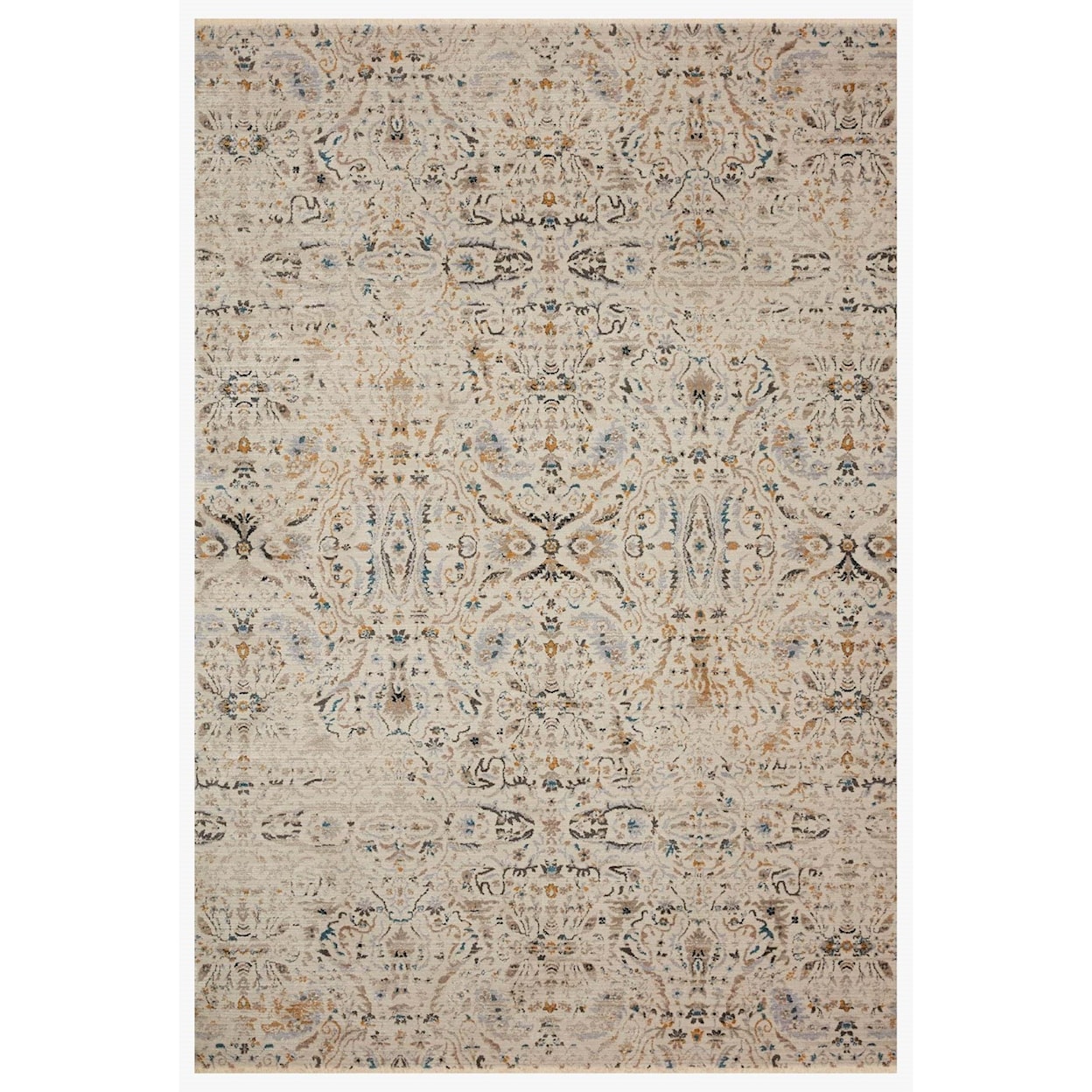 Reeds Rugs Leigh 4'0" x 5'5" Ivory / Straw Rug