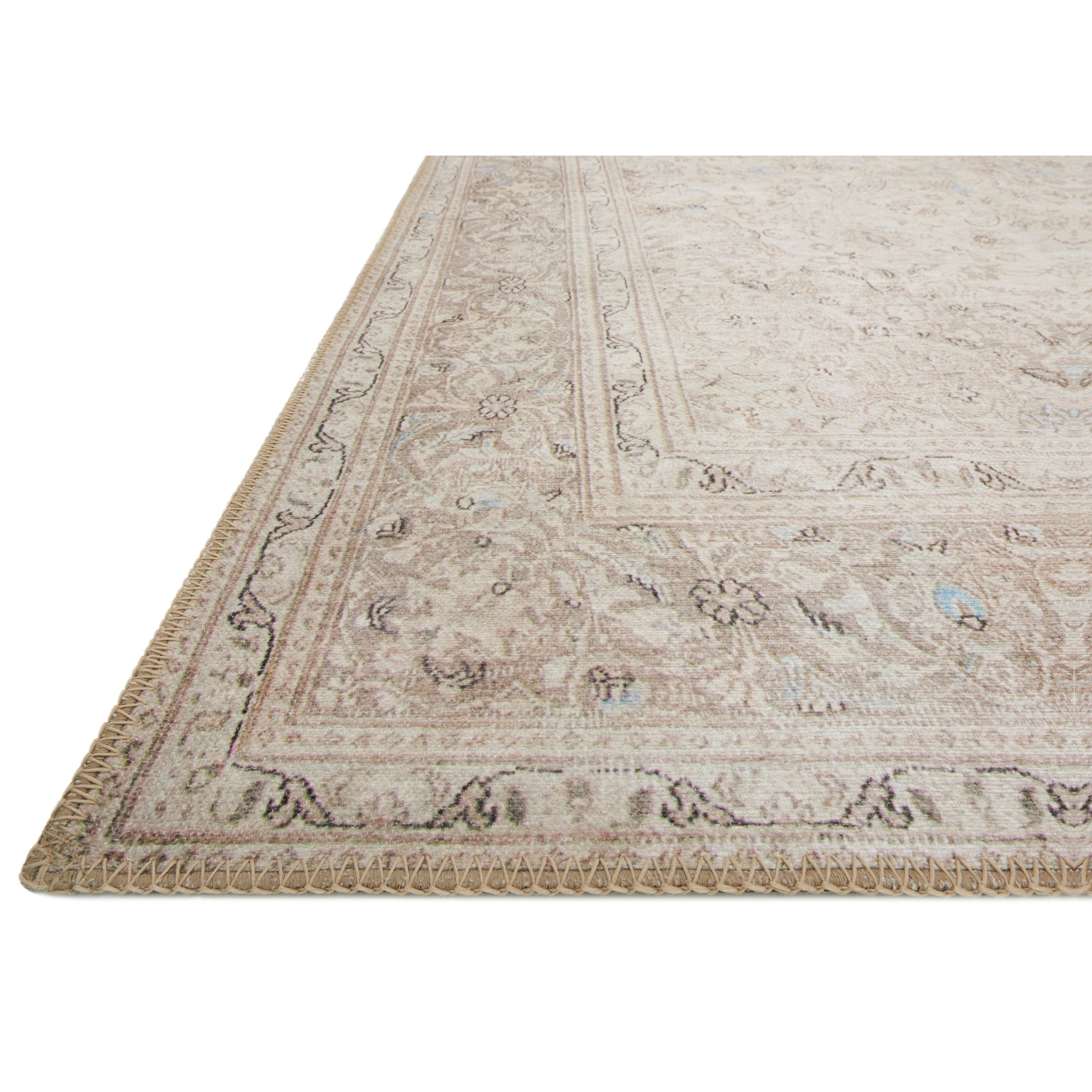Loloi Rugs Loren 1'6" x 1'6"  Sand / Taupe Rug