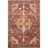 Loloi Rugs Loren 1'6" x 1'6"  Red / Navy Rug