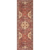 Reeds Rugs Loren 1'6" x 1'6"  Red / Navy Rug