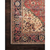 Loloi Rugs Loren 1'6" x 1'6"  Red / Navy Rug