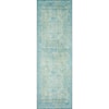 Reeds Rugs Loren 1'6" x 1'6"  Aqua Rug