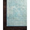 Loloi Rugs Loren 1'6" x 1'6"  Aqua Rug