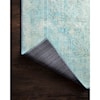 Loloi Rugs Loren 1'6" x 1'6"  Aqua Rug