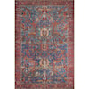 Loloi Rugs Loren 1'6" x 1'6"  Blue / Red Rug