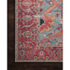 Loloi Rugs Loren 1'6" x 1'6"  Blue / Red Rug