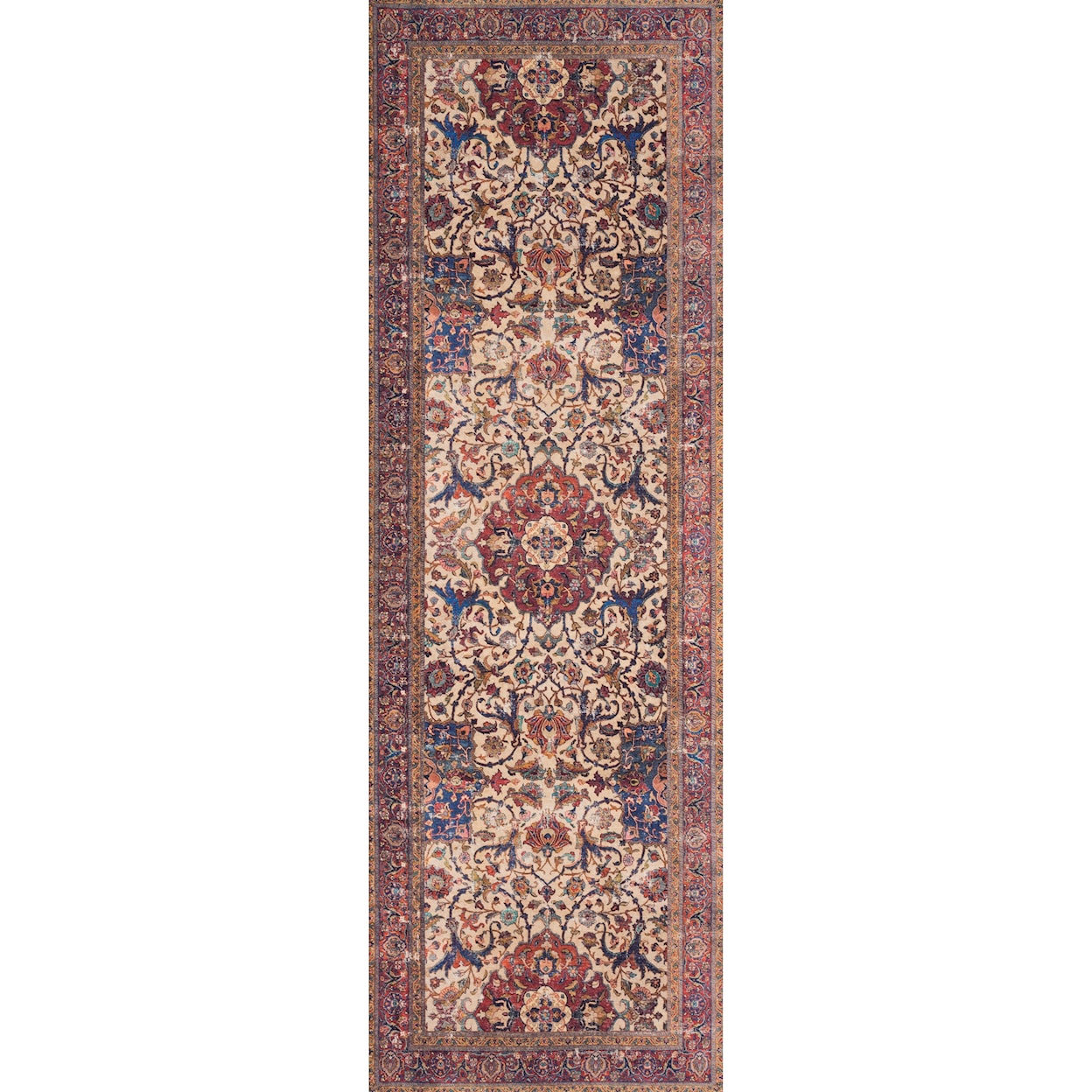 Loloi Rugs Loren 1'6" x 1'6"  Sand / Multi Rug