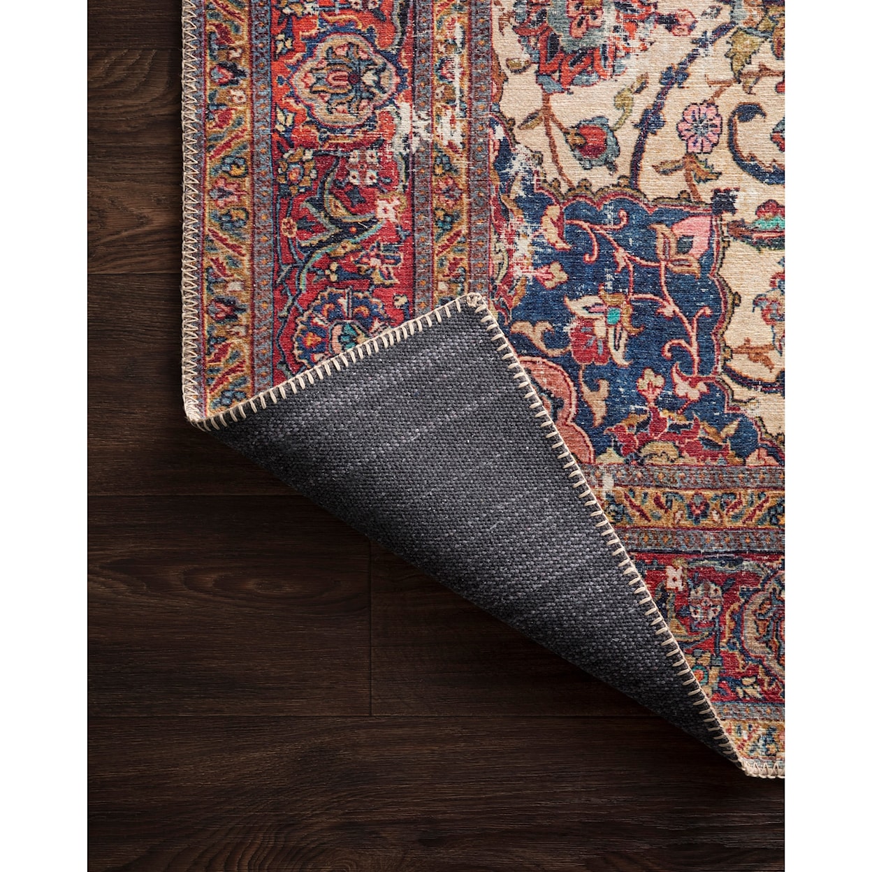 Loloi Rugs Loren 1'6" x 1'6"  Sand / Multi Rug