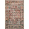 Reeds Rugs Loren 2'3" x 3'9" Brick / Midnight Rug