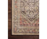 Loloi Rugs Loren 18" x 18" Charcoal / Multi Rug