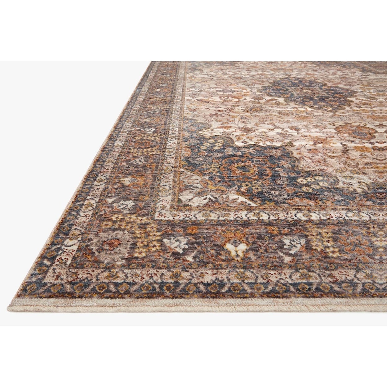 Loloi Rugs Lourdes 2'3" x 3'10" Natural / Ocean Rug