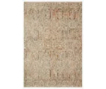 Loloi Rugs Lourdes 18" x 18" Ivory / Orange Rug