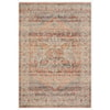 Reeds Rugs Lourdes 2'7" x 10'0" Tangerine / Ocean Rug