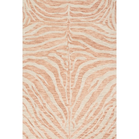 9'3" x 13' Blush / Ivory Rug