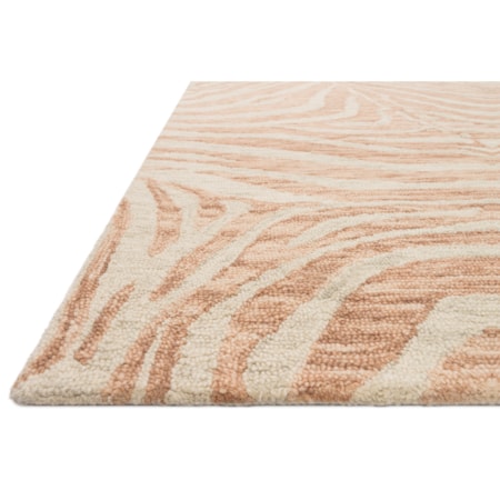 9'3" x 13' Blush / Ivory Rug