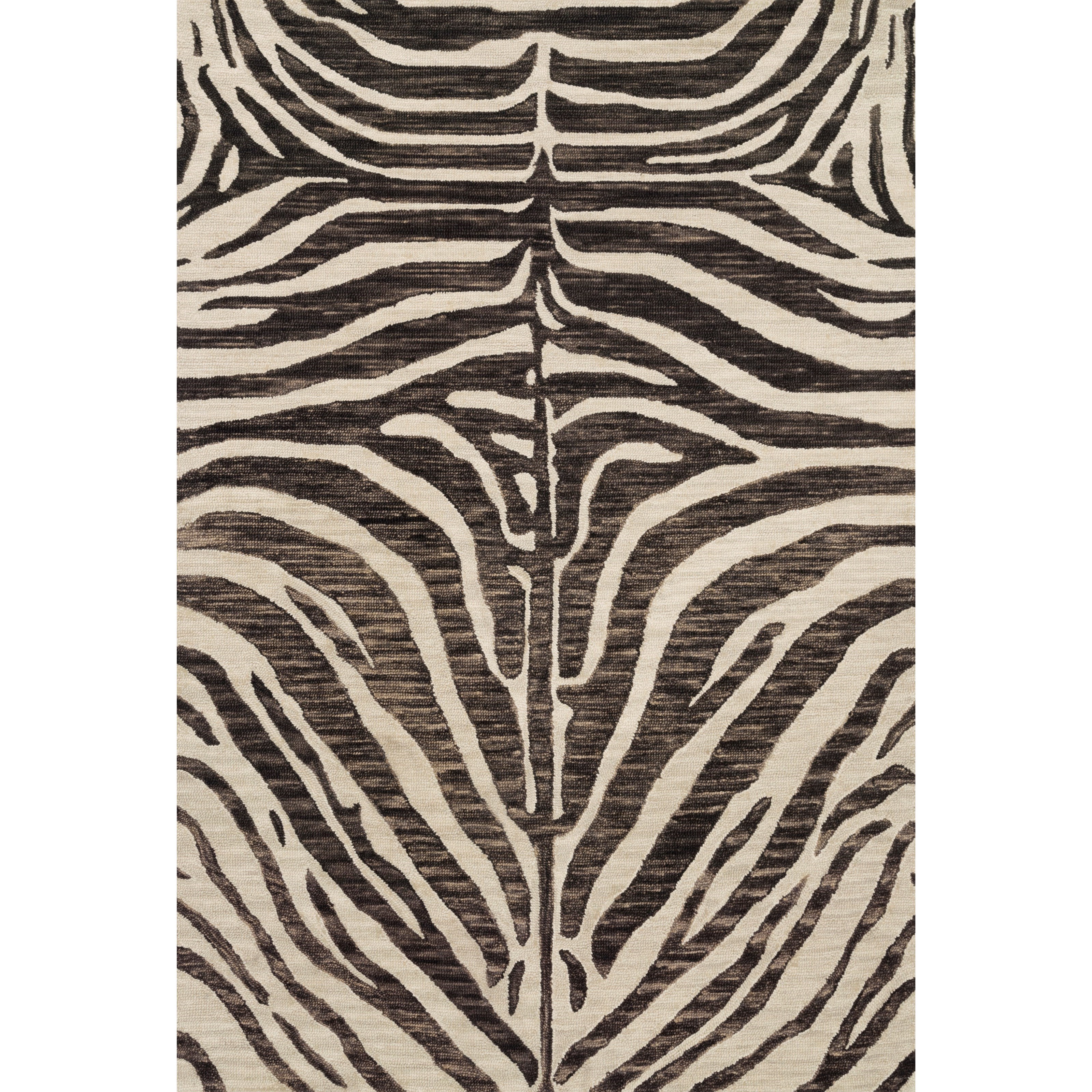 Loloi Rugs Masai 5'0" x 7'6" Java / Ivory Rug